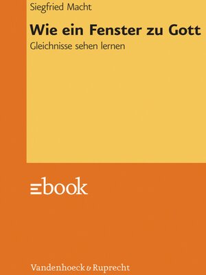 cover image of Wie ein Fenster zu Gott